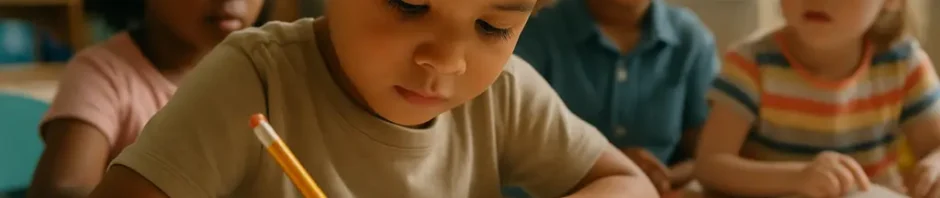 Teacher reviewing Cleveland literacy outcomes with early grade reading cards